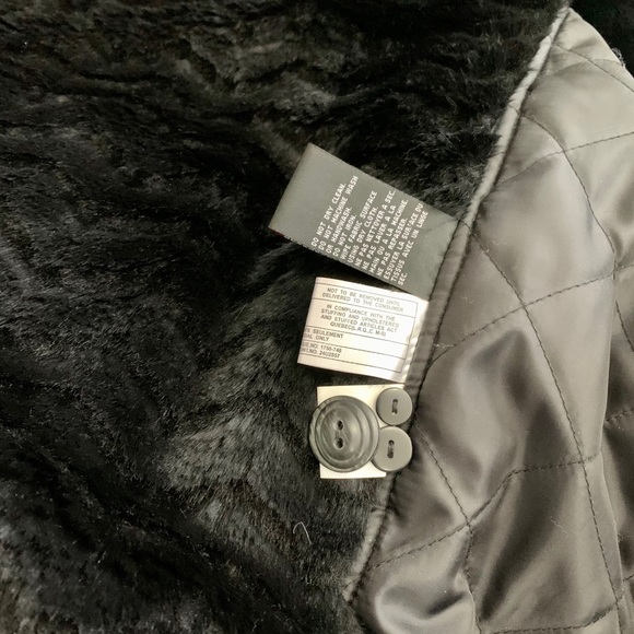 Nuage leather winter coat with fur inside - Picture 4 of 14